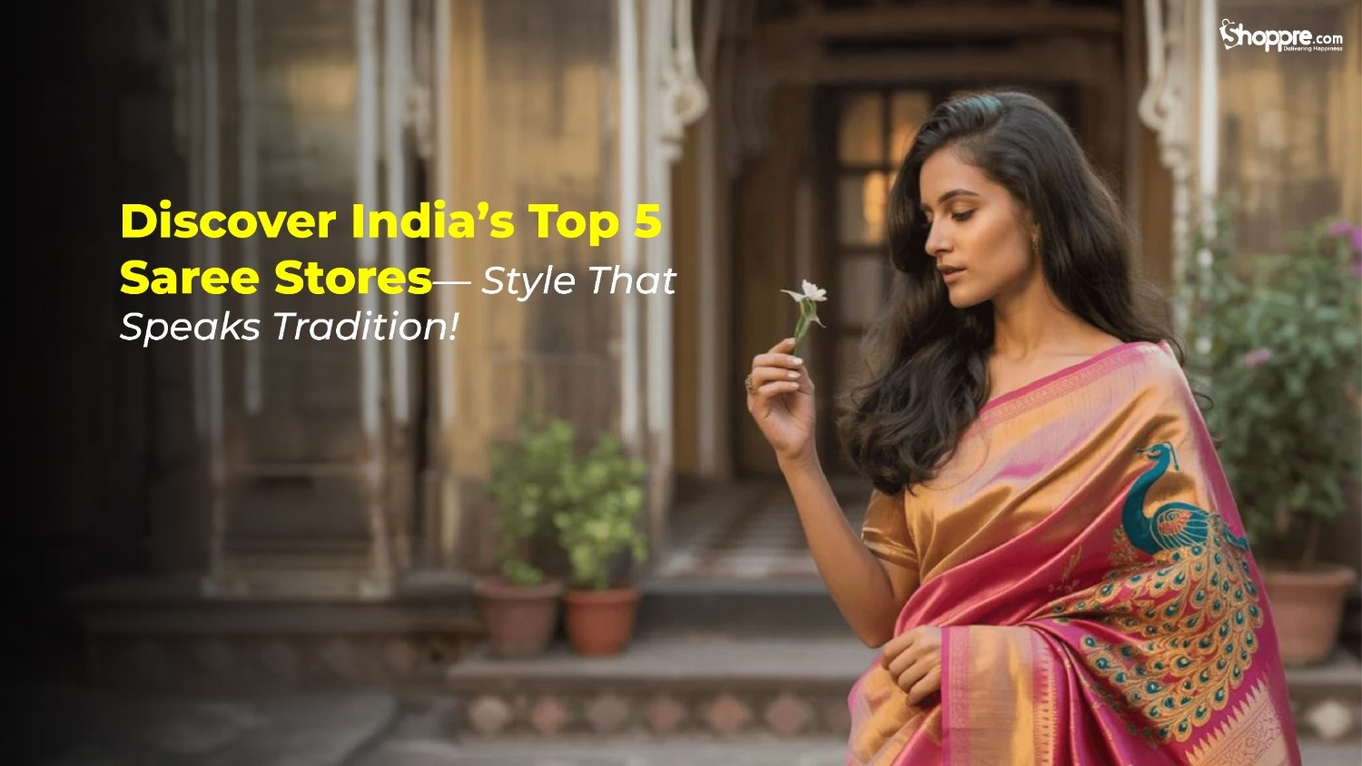 India's Top 5 Saree Stores: Style That Speaks Tradition