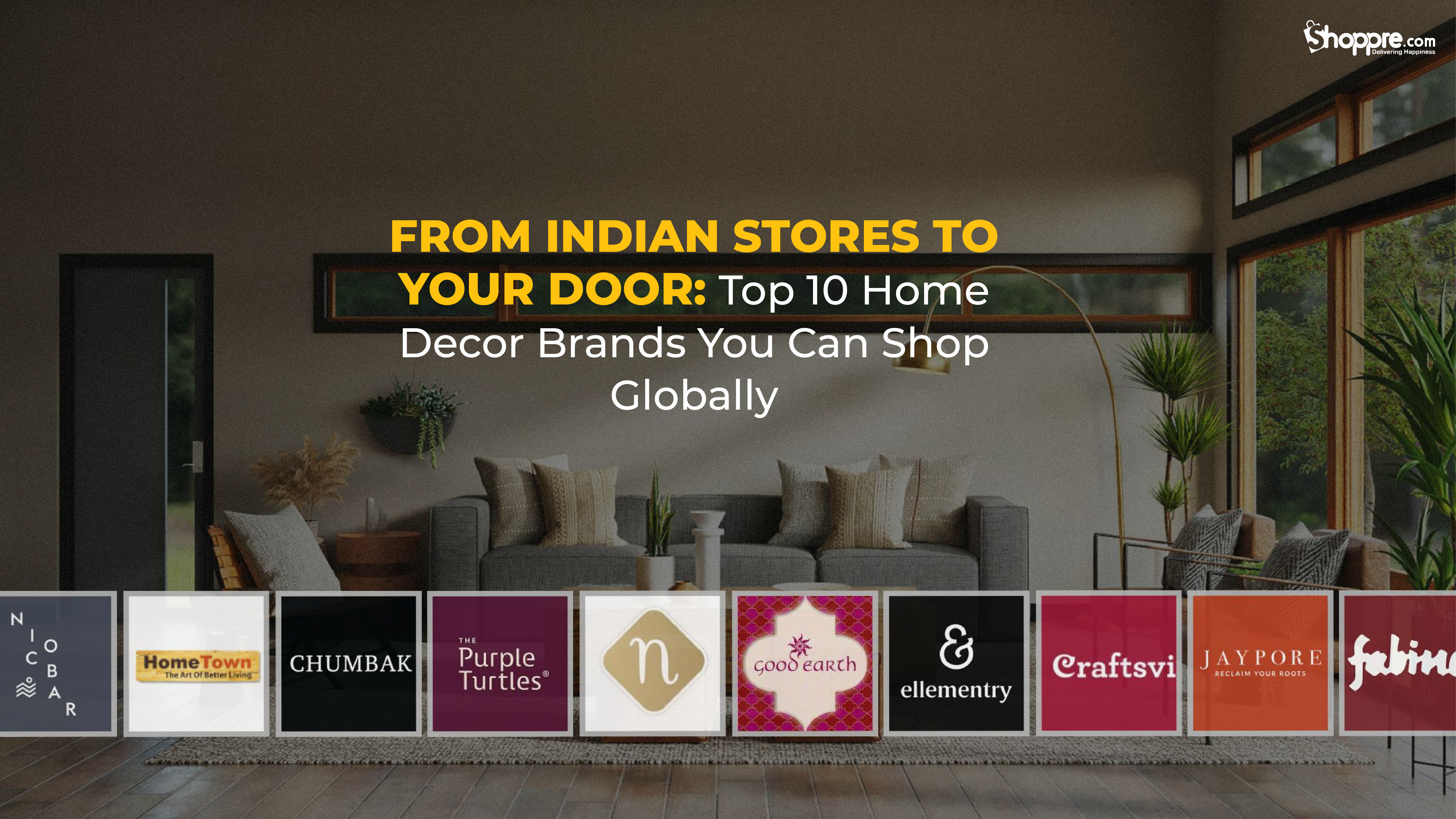 Top 10 Indian Home Decor Brands You Can Shop & Ship Worldwide